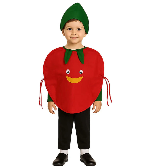 Apple Cutout and Cap without Jumpsuit Fancydresswale