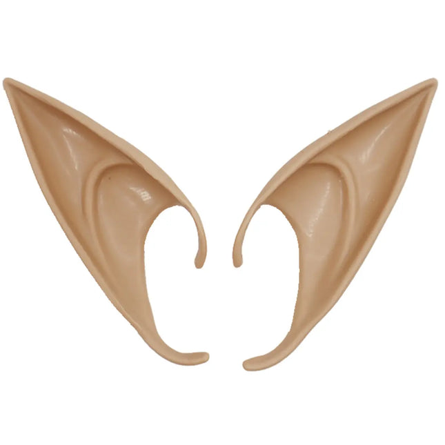Elf Ear Latex Anime Dress Up Costume Fairy Ears Soft Pointed Ears Cosplay Halloween Anime Party Vampire Ears Fancydresswale