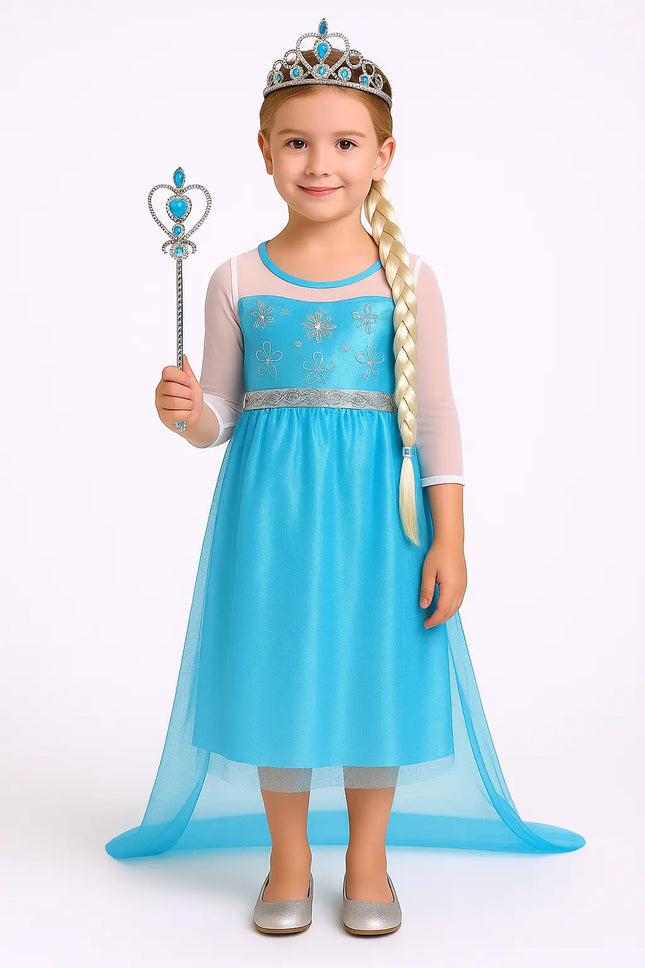 Elsa Costume For Girls Fancydresswale