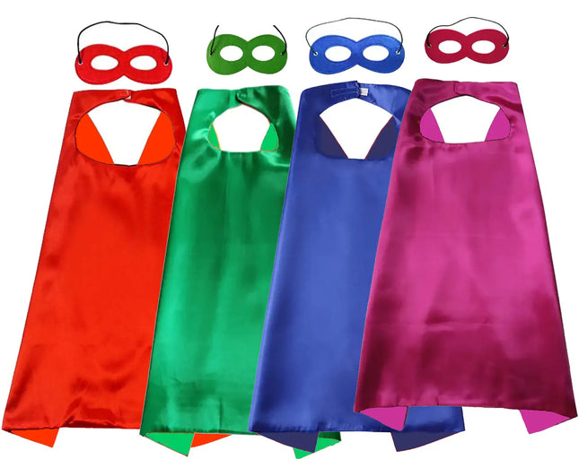 Fancydresswale Capes and mask in bulk superhero theme birthday party return gift for boys and Girls fancydresswale.com