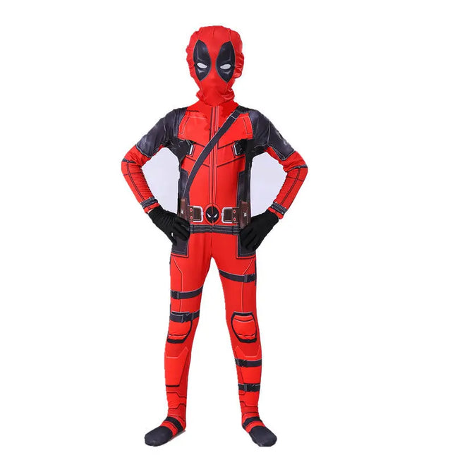 Fancydresswale Deadpool costume with mask and gloves for kids superhero dress fancydresswale.com