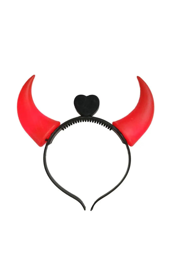 Fancydresswale Light-Up Dracula Vampire Devil Horns Headband – Flashing Headdress for Boys and Girls Fancy Dress Costume Accessory fancydresswale.com