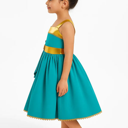 Fancydresswale Princess Merida Girls Dress Party  Summer Cosplay Baby Fashion fancydresswale.com