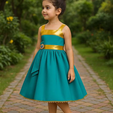 Fancydresswale Princess Merida Girls Dress Party  Summer Cosplay Baby Fashion fancydresswale.com