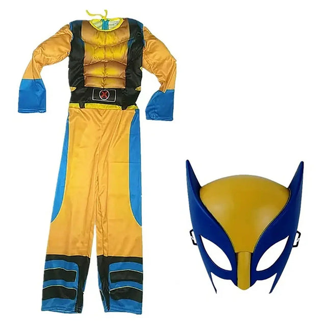 Fancydresswale Wolverine costume superhero dress for kids fancydresswale.com