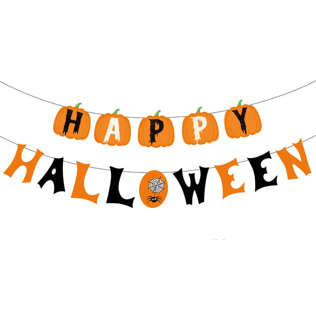 Fancydresswale halloween Decorations Set,Party Props, Pumpkin Banners, Character Cutouts Fancydresswale
