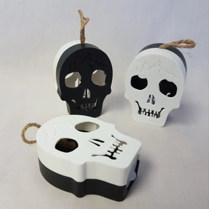 Halloween Pumpkin Skull Mini Lanterns, Hanging Lantern for Halloween Decorations Fancydresswale