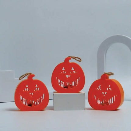 Halloween Pumpkin Skull Mini Lanterns, Hanging Lantern for Halloween Decorations Fancydresswale