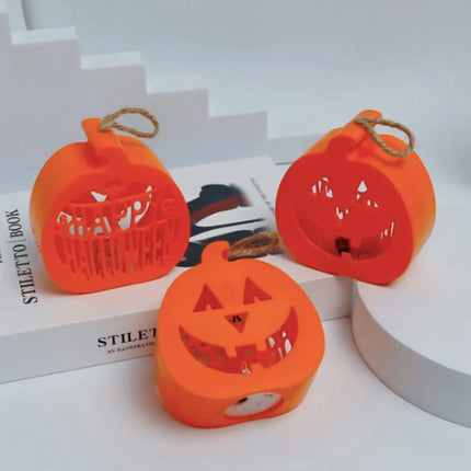 Halloween Pumpkin Skull Mini Lanterns, Hanging Lantern for Halloween Decorations Fancydresswale