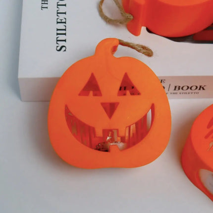 Halloween Pumpkin Skull Mini Lanterns, Hanging Lantern for Halloween Decorations Fancydresswale