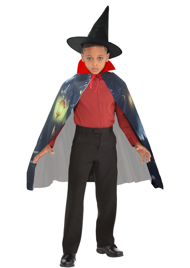 Halloween costume dress for boys and girls with cap and draculla teeth Fancydresswale