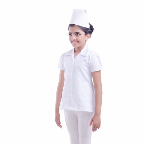 Nurse Costume white for girls