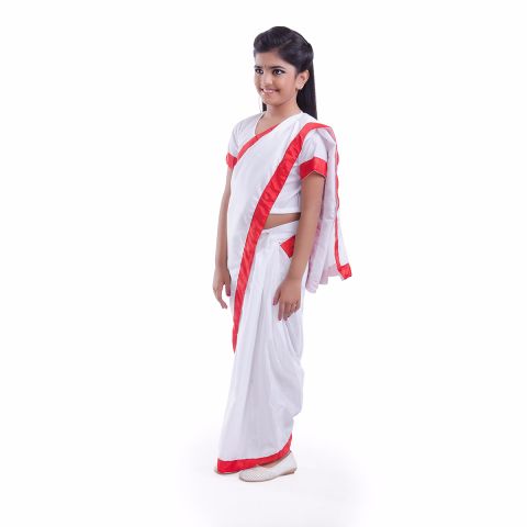 Bharat Mata Dress for Girls for Fancy dress competitions