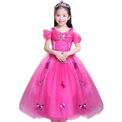Butterfly Princess Dress with Accessories Set