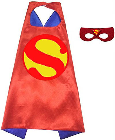 Super Boy Red Colour Super Hero Cape For Boys