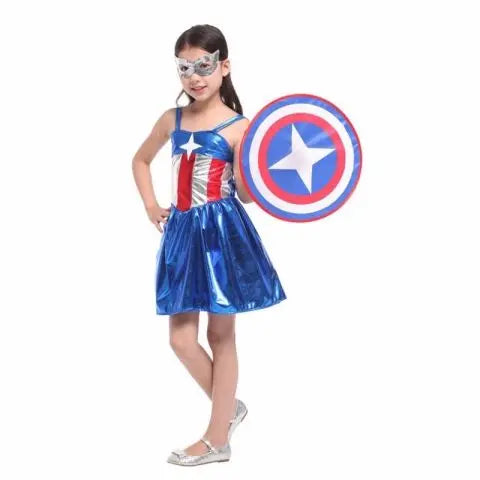 Captain America Girl Fancydresswale