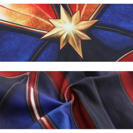 Captain Marvel the super hero Avenger Girl costume for Girls- Fancydresswale