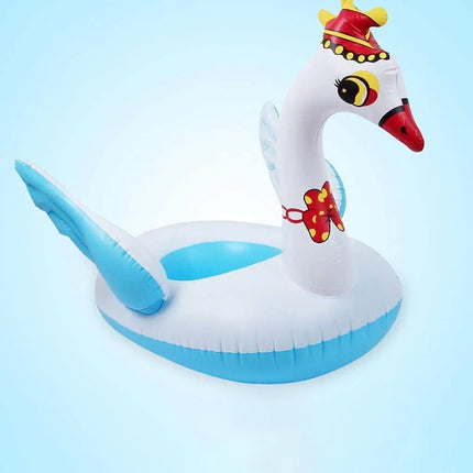 Copy of Fancydresswale Swimming tube for Girls Blue Flamingo swimming training tube for Girls fancydresswale.com