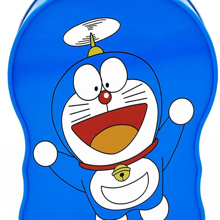 Doraemon Metal Body Piggy Bank Saving Money Box for Kids with Lock and Key Fancydresswale