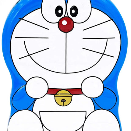 Doraemon Metal Body Piggy Bank Saving Money Box for Kids with Lock and Key Fancydresswale