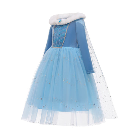 Fancydresswale princess Pageant Elsa frozen costume for Girls