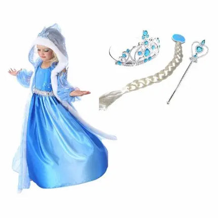 Elsa Gown with accessories Fancydresswale