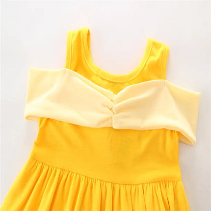 Fancydresswale Belle Princess Girls Dress Party  Summer Cosplay Baby Fashion fancydresswale.com