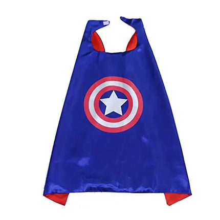 Fancydresswale Captain America Super Hero Cape For Boys Fancydresswale