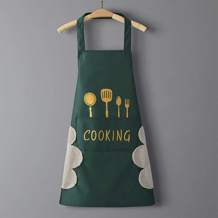 Fancydresswale Chef Aprons Waterproof with Hand wiping fancydresswale.com