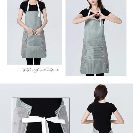 Fancydresswale Chef Aprons Waterproof with Hand wiping fancydresswale.com