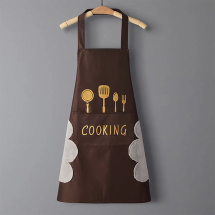 Fancydresswale Chef Aprons Waterproof with Hand wiping fancydresswale.com