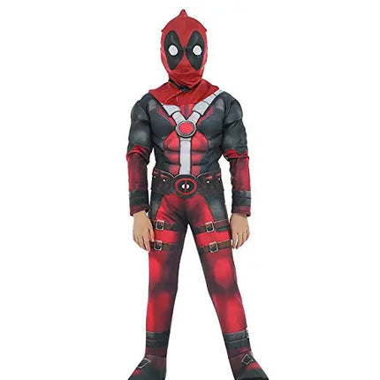 Fancydresswale Deadpool muscle costume for kids Fancydresswale