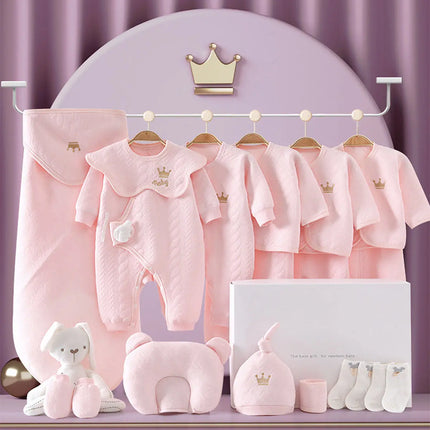 Fancydresswale Gifts for baby girl- Pink set of 20 dresses & baby accessories fancydresswale.com