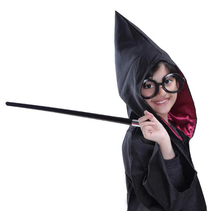 Fancydresswale Harry Potter Gryffindor Robe with Portable Wand and Glasses Fancydresswale