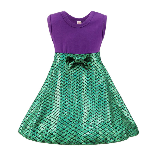 Fancydresswale Mermaid  Girls Dress Party Princess Summer Cosplay Baby Girl clothes fancydresswale.com