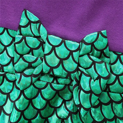 Fancydresswale Mermaid  Girls Dress Party Princess Summer Cosplay Baby Girl clothes fancydresswale.com