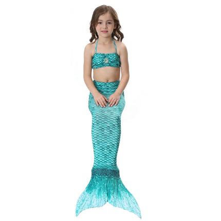 Fancydresswale Mermaid swimming costume for Girls- Green Fancydresswale.com
