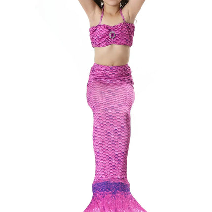 Fancydresswale Mermaid swimsuit costume for Girls- Purple Fancydresswale.com
