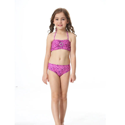 Fancydresswale Mermaid swimsuit costume for Girls- Purple Fancydresswale.com