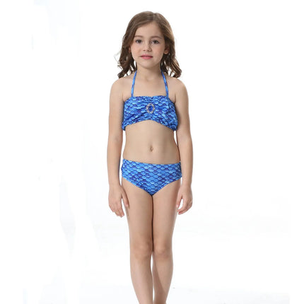 Fancydresswale Mermaid swimsuit for Girls- Navy Blue Fancydresswale.com