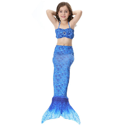 Fancydresswale Mermaid swimsuit for Girls- Navy Blue Fancydresswale.com