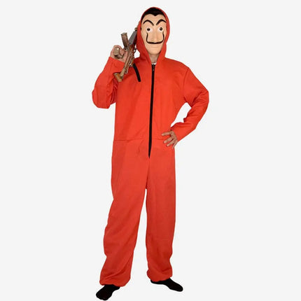 Fancydresswale Money Heist Costume for La Casa De Papel with Mask for Adults, free size fancydresswale.com