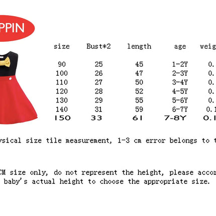 Fancydresswale New Baby Girl Micky Mouse Clothes Girls Dress Party Princess Summer Cosplay Baby Girl Fashion fancydresswale.com