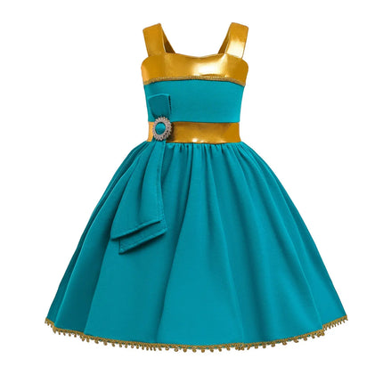 Fancydresswale Princess Merida Girls Dress Party  Summer Cosplay Baby Fashion fancydresswale.com