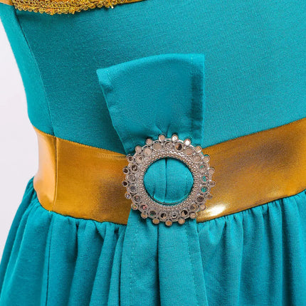 Fancydresswale Princess Merida Girls Dress Party  Summer Cosplay Baby Fashion fancydresswale.com