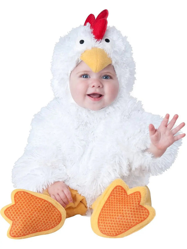 Fancydresswale baby Photography Props Hen Bird Costume Jumpsuit Halloween Cosplay Costume(6 Months -24 Months)) Fancydresswale