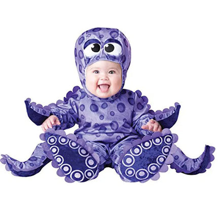 Fancydresswale baby Photography Props Octopus Costume Jumpsuit Halloween Cosplay Costume(6 Months -24 Months)) Fancydresswale