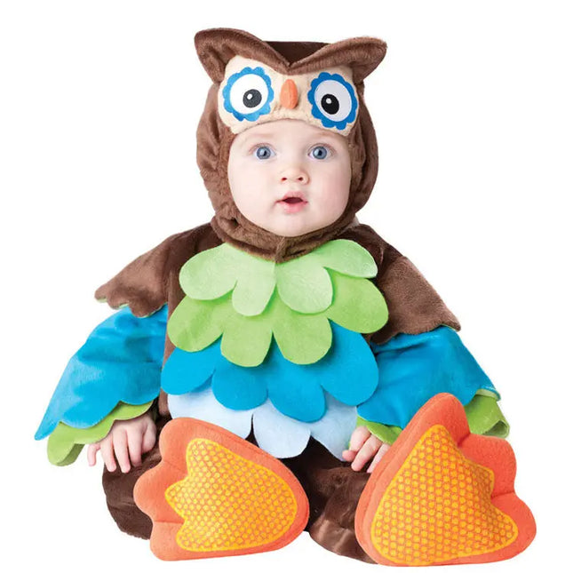 Fancydresswale baby Photography Props Owl Bird Costume Jumpsuit Halloween Cosplay Costume(6 Months -24 Months)) Fancydresswale
