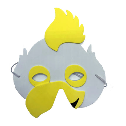 Fancydresswale kids party mask EVA Animal theme Birthday Foam Mask set of 12 jungle theme party prop fancydresswale.com