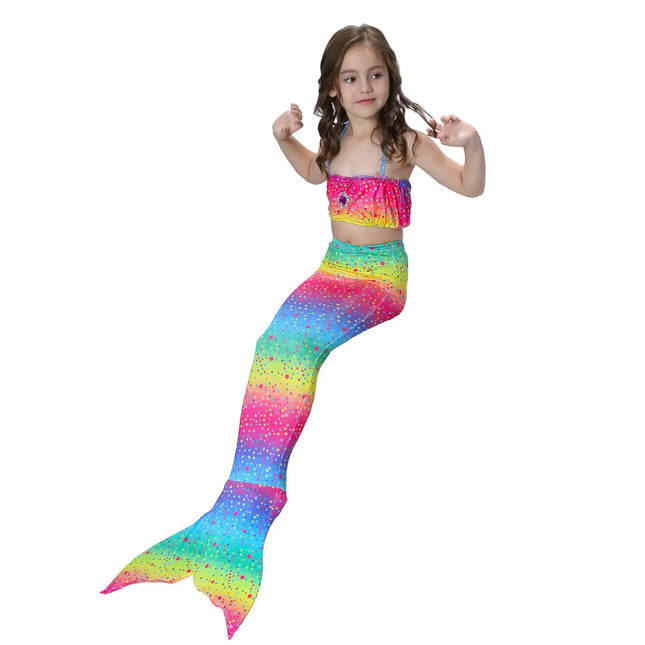 Fancydresswale swimsuit for Girls Bikini Style- Rainbow Fancydresswale.com
